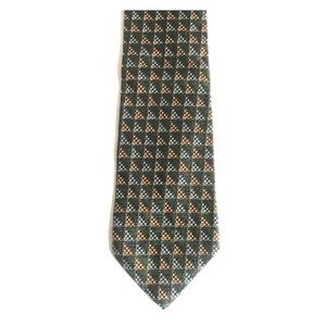 ❤️3/$20 | GUESS USA AMERICANS GREEN GEOMETRIC TIE